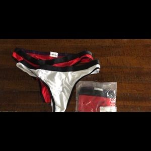 MeUndies brand thongs-pack of 3